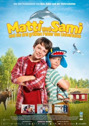 Matti &amp; Sami und die drei gr&ouml;&szlig;ten Fehler des Universums - German Movie Poster (thumbnail)