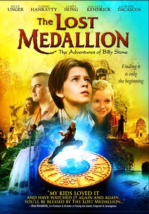 The Lost Medallion: The Adventures of Billy Stone - DVD movie cover (thumbnail)