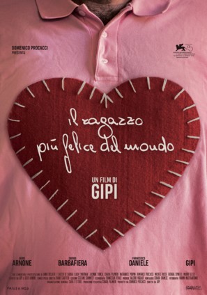 Il ragazzo pi&ugrave; felice del mondo - Italian Movie Poster (thumbnail)