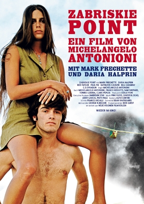 Zabriskie Point - German Movie Poster (thumbnail)