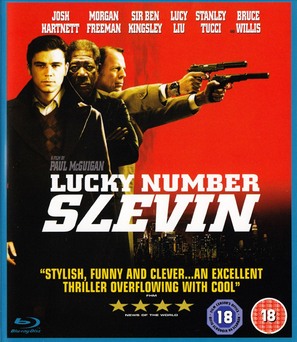 Lucky Number Slevin - British Blu-Ray movie cover (thumbnail)