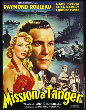 Mission &agrave; Tanger - French Movie Poster (thumbnail)