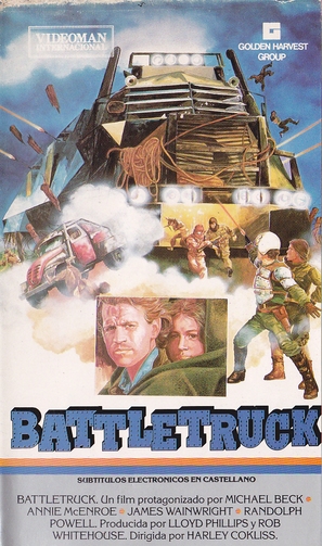 Warlords of the 21st Century - Brazilian VHS movie cover (thumbnail)