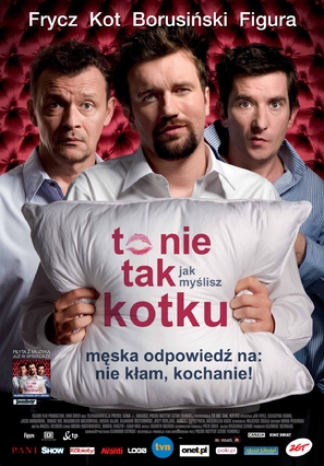 To nie tak jak myslisz, kotku - Polish Movie Poster (thumbnail)