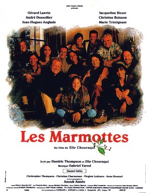 Les marmottes - French Movie Poster (thumbnail)