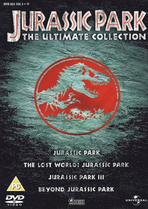 Beyond Jurassic Park - British DVD movie cover (thumbnail)