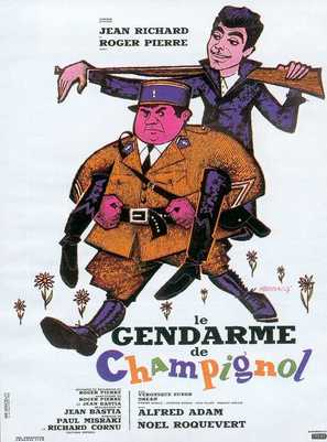 Le gendarme de Champignol - French Movie Poster (thumbnail)