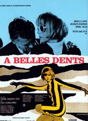 &Agrave; belles dents - French Movie Poster (thumbnail)
