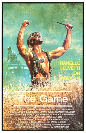 The Game - Finnish VHS movie cover (thumbnail)