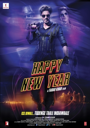 Happy New Year - Indian Movie Poster (thumbnail)