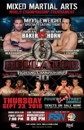 &quot;Bellator Fighting Championships&quot; - Movie Poster (thumbnail)