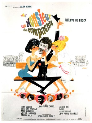 Un monsieur de compagnie - French Movie Poster (thumbnail)