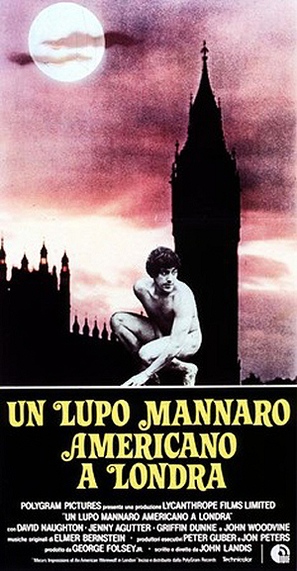 An American Werewolf in London - Italian Theatrical movie poster (thumbnail)