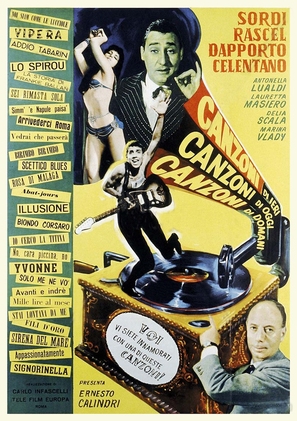 Canzoni di ieri, canzoni di oggi, canzoni di domani - Italian Movie Poster (thumbnail)