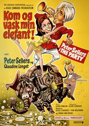 The Party - Danish Movie Poster (thumbnail)