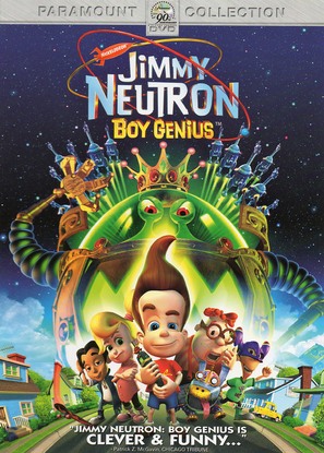 Jimmy Neutron: Boy Genius - DVD movie cover (thumbnail)