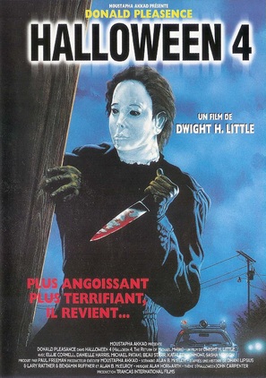 Halloween 4: The Return of Michael Myers - French DVD movie cover (thumbnail)