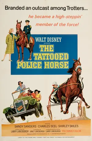 The Tattooed Police Horse Poster