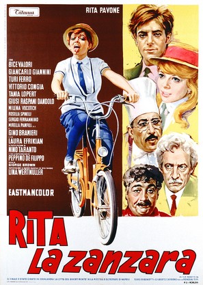 Rita la zanzara - Italian Movie Poster (thumbnail)