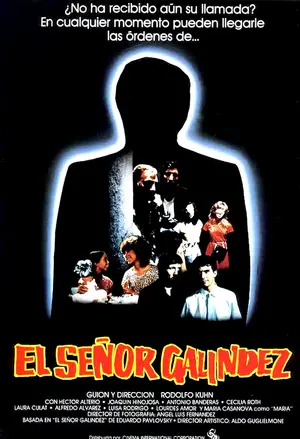 El señor Galíndez Poster