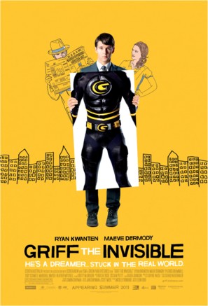 Griff the Invisible - Movie Poster (thumbnail)