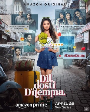 &quot;Dil Dosti Dilemma&quot; - Indian Movie Poster (thumbnail)