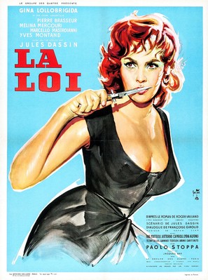La legge - French Movie Poster (thumbnail)