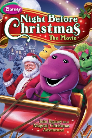 Barney&#039;s Night Before Christmas - DVD movie cover (thumbnail)
