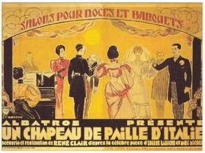 Un chapeau de paille d&#039;Italie - French Movie Poster (thumbnail)