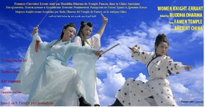 Women knight-errant aided by Buddha Dharma from Famen Temple, in Ancient China - Chinese Movie Poster (thumbnail)