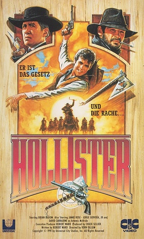Brotherhood of the Gun - German VHS movie cover (thumbnail)