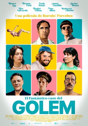 El fant&aacute;stico caso del Golem - Spanish Movie Poster (thumbnail)