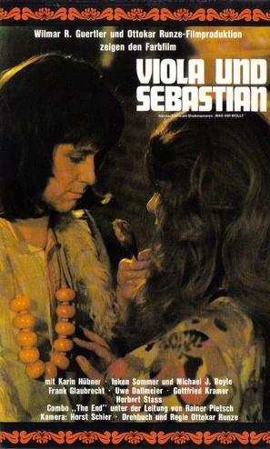 Viola und Sebastian - German VHS movie cover (thumbnail)