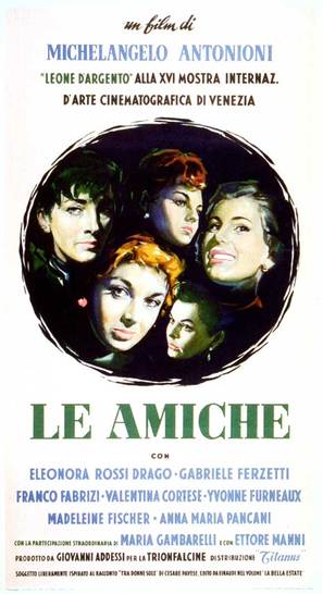 Le amiche - Italian Movie Poster (thumbnail)