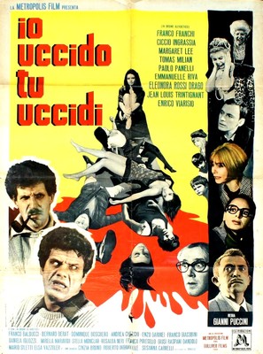 Io uccido, tu uccidi - Italian Movie Poster (thumbnail)