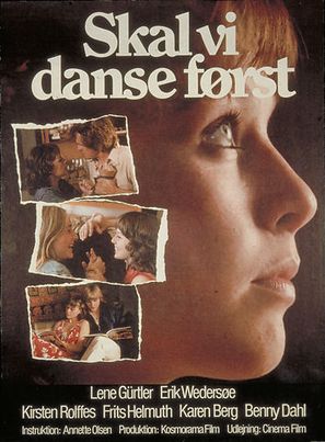 Skal vi danse f&oslash;rst? - Danish Movie Poster (thumbnail)