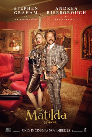 Roald Dahl&#039;s Matilda the Musical - British Movie Poster (thumbnail)