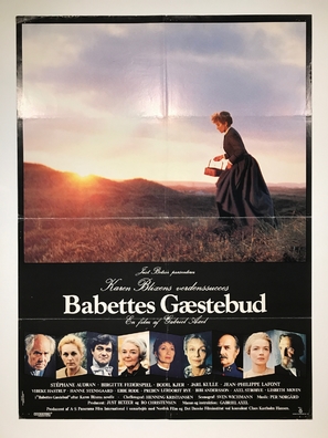 Babettes g&aelig;stebud - Danish Movie Poster (thumbnail)