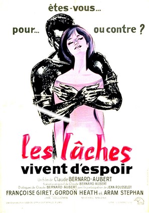 Les l&acirc;ches vivent d&#039;espoir - French Movie Poster (thumbnail)