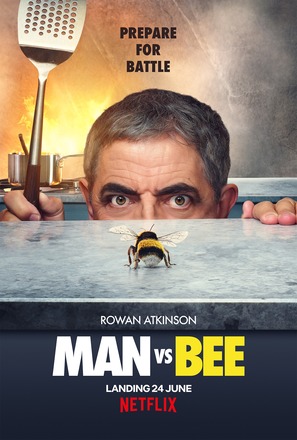 &quot;Man vs. Bee&quot; - Movie Poster (thumbnail)
