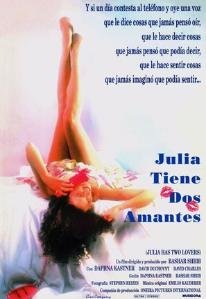 Julia Has Two Lovers - Spanish Movie Poster (thumbnail)