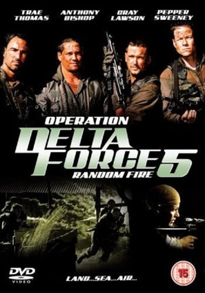 Operation Delta Force 5: Random Fire - British DVD movie cover (thumbnail)