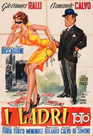 I ladri - Italian Movie Poster (thumbnail)