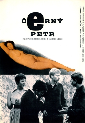 Cern&yacute; Petr - Czech Movie Poster (thumbnail)