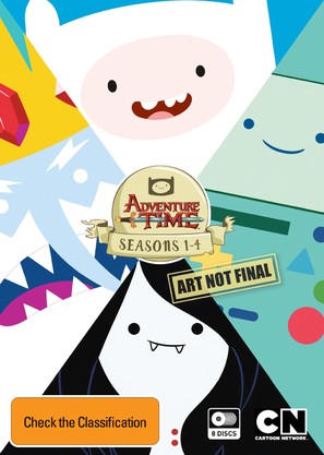 &quot;Adventure Time with Finn and Jake&quot; - Australian DVD movie cover (thumbnail)