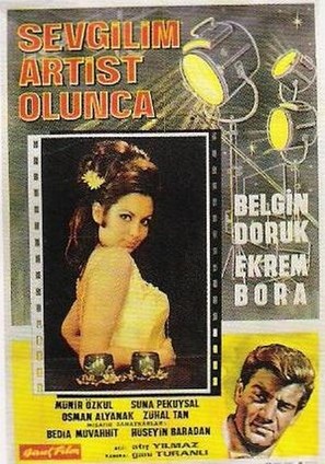 Sevgilim artist olunca - Turkish Movie Poster (thumbnail)