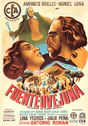 Fuenteovejuna - Spanish Movie Poster (thumbnail)