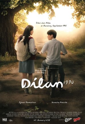 Dilan 1990 - Indonesian Movie Poster (thumbnail)
