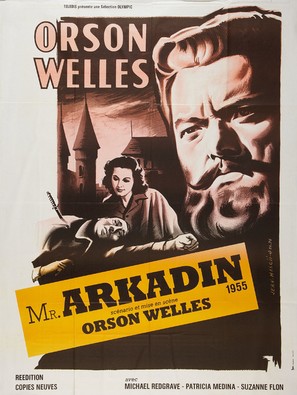 Mr. Arkadin - French Re-release movie poster (thumbnail)