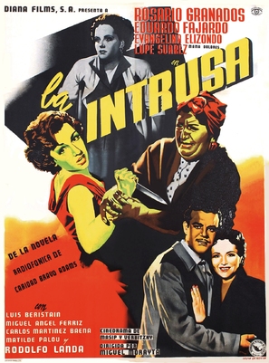 La intrusa - Mexican Movie Poster (thumbnail)